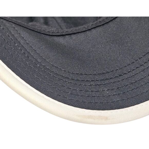 Nike Dri Fit Featherlight Hat Cap Big Logo Black White Breathable Soft Shell - Picture 14 of 15